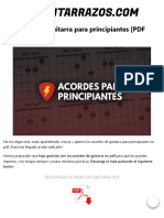 guitarra, 16 Acordes de  para principiantes [PDF GRATIS ✅]