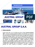 Empresa líder Austral Group procesa pescado