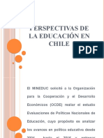 Perspectivas de la educación en chile