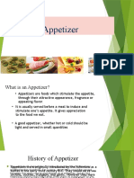 The Perfect Appetizer: An Introduction