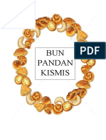 Bun Pandan Kismis