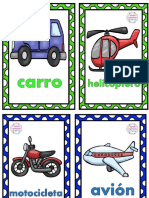 Medios de Transporte Memorama PDF