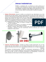 ANTENAS INALAMBRICAS