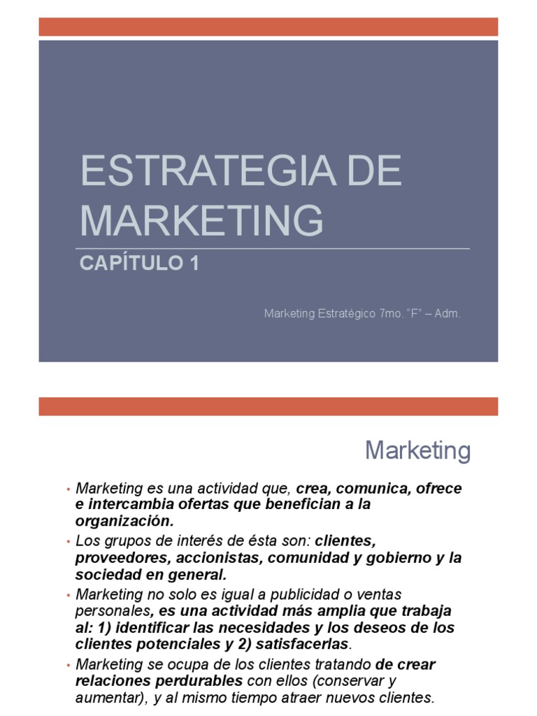 Estrategia de Marketing Efectiva | PDF | Producto (Negocio) | Marketing
