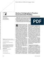 Nuclear Scintigraphy in Practice: Gastrointestinal Motility: Lilja B. Solnes Sara Sheikhbahaei Harvey A. Ziessman