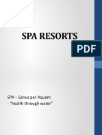 Spa Resorts