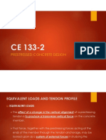 Equivalent Loads and Tendon Profile