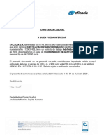 Carta Laboral David Castillo PDF
