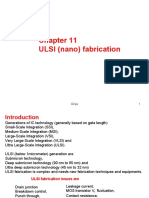 ULSI (Nano) Fabrication: 1 Girija