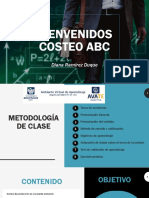 Bienvenidos Costeo ABC PDF