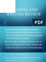 Reading and Writing Review