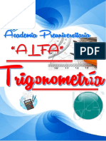 Banco Trigonometría Academia Alfa Con Claves PDF