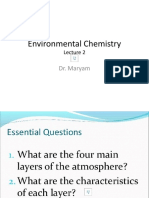 Environmental Chemistry Lec2
