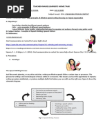 Principles of Speech Writing - Writing Patterns