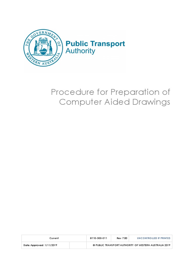 Preparation of Computer Aided Drawings (CAD) | PDF | Auto Cad ...