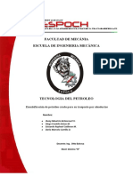 Emulsificación de petróleo crudo para su trasporte por oleoductos grupo 1.