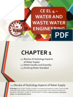 Ce El 4 - : Water and Waste Water Engineering