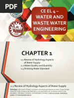 Ce El 4 - : Water and Waste Water Engineering