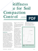 Soil Stiffness Gauge For Soil Compaction Control