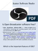 Open Broadcaster Software Studio