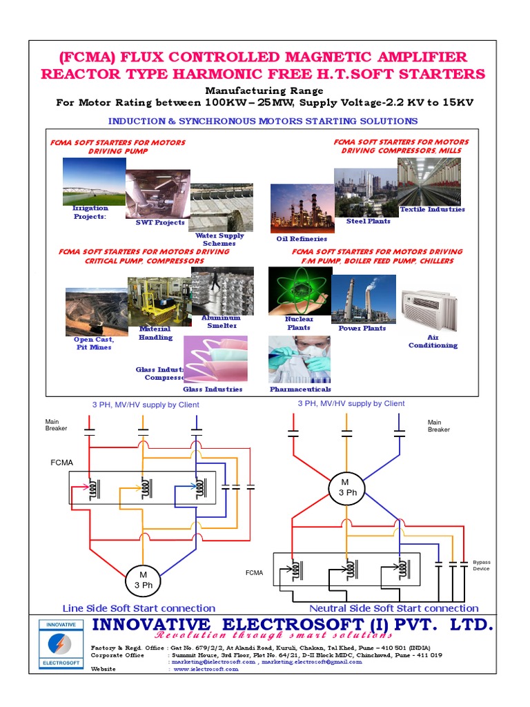 (Fcma) Flux Controlled Magnetic Amplifier Reactor Type Harmonic Free H ...
