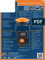 FGS 100 GNSS Receiver with Tilt Sensor Data