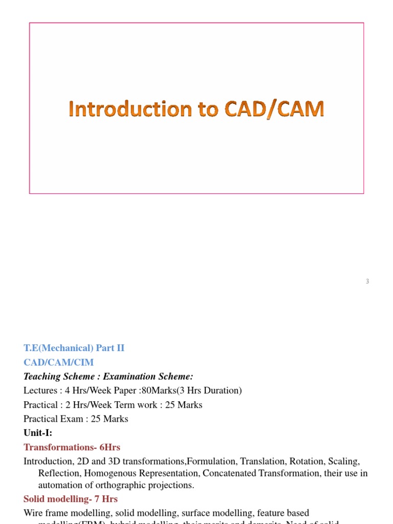 Cadcam2014 Part1 PDF | PDF | Computer Aided Design | Numerical Control