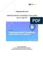 Programa Del Curso Cibers