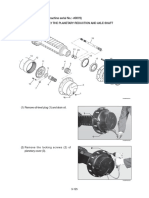 FRONT AXLE (DANA, Machine Serial No.: - #0079)