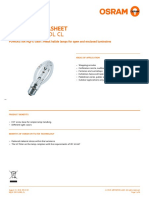 Hqi-E 100 W/NDL CL: Product Datasheet