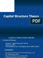 Capital Structure Theory