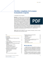 Heridas Complejas de La Mano de Tto Urgente PDF