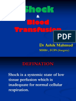 Shock: Blood Transfusion