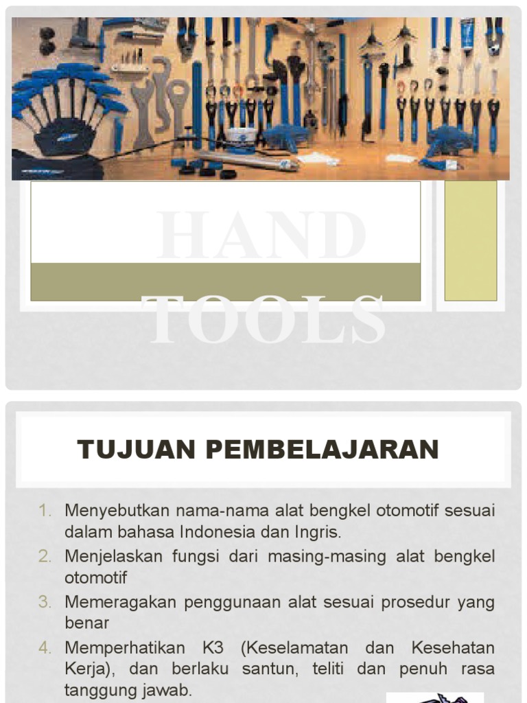 Hand Tool PDF