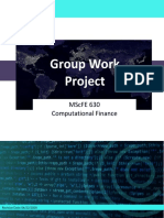 Group Work Project: Mscfe 630 Computational Finance