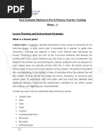 Post Graduate Diploma in Pre & Primary Teacher Training Phase - 3