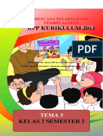 RPP Kelas 2 Tema 5 1 Lembar