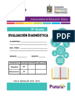 EXAMEN-Diagnostico-QUINTO - 18-19