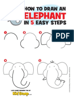 Kid Scoop How To Draw An Elephant PDF