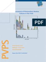 Assessment of Photovoltaic Module Failures in The Field: Report IEA-PVPS T13-09:2017