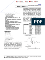 Tlc555 Lincmos™ Timer: 1 Features