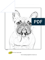 French Bulldog Pet Dog Coloring Page _ Crayola.com