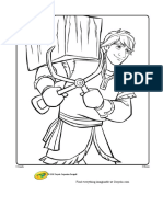 Kristoff From Disney Frozen 2 Carrying Ice Coloring Page _ Crayola.com