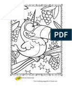 Uni-Toucan Coloring Page _ Crayola.com
