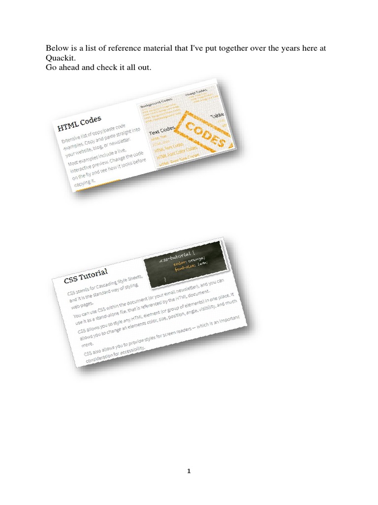 HTML Tutorial | Download Free PDF | Html | Html Element