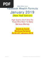 January 2019: Facebook Wealth Formula