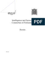 Intelligence and Security Committee of Parliament Russia