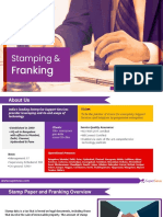 Stamp Paper and Franking Solution