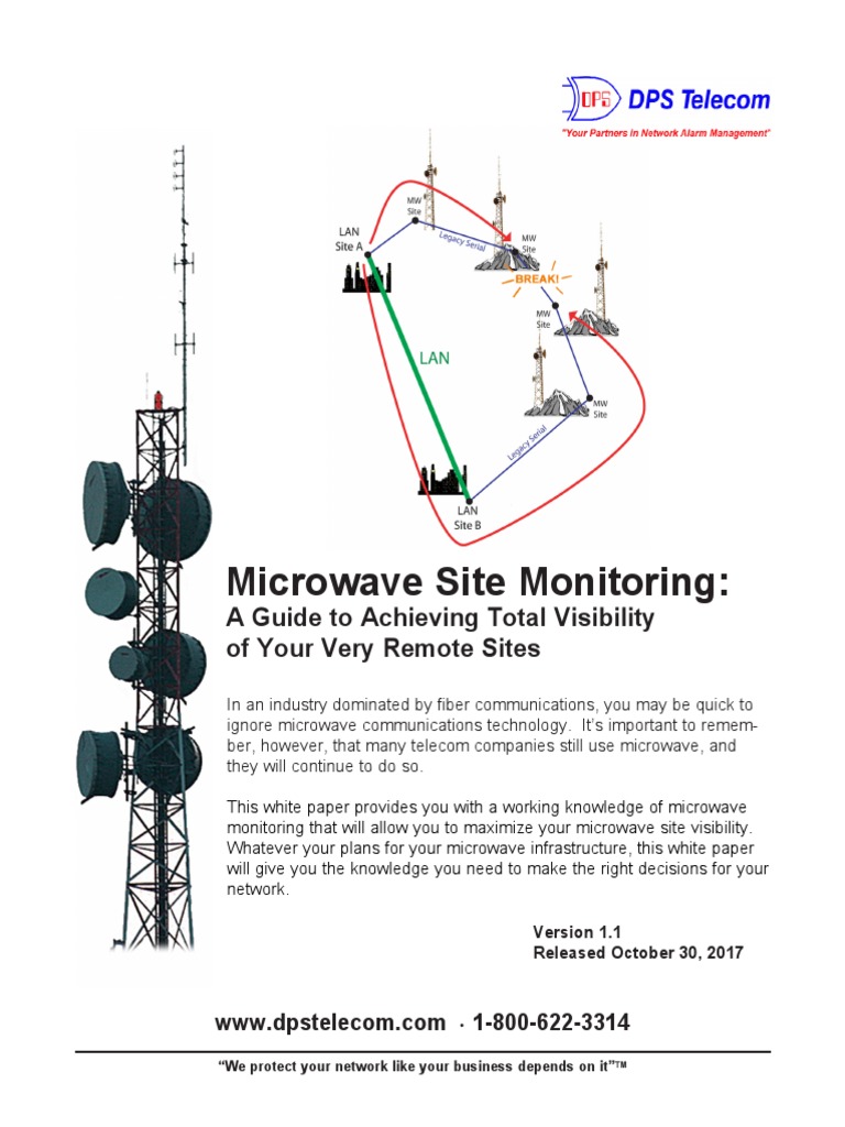 Microwave Site Monitoring | PDF | Data Transmission | Telecommunication