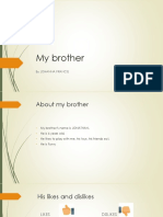 My Brother: by Johanna Francis